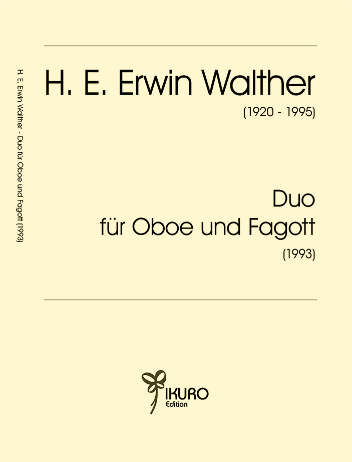 H. E. Erwin Walther: Duo für Oboe und Fagott (1993)