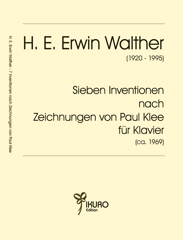 H. E. Erwin Walther: Sieben Inventionen nach Zeichnungen von Paul Klee (1969)
