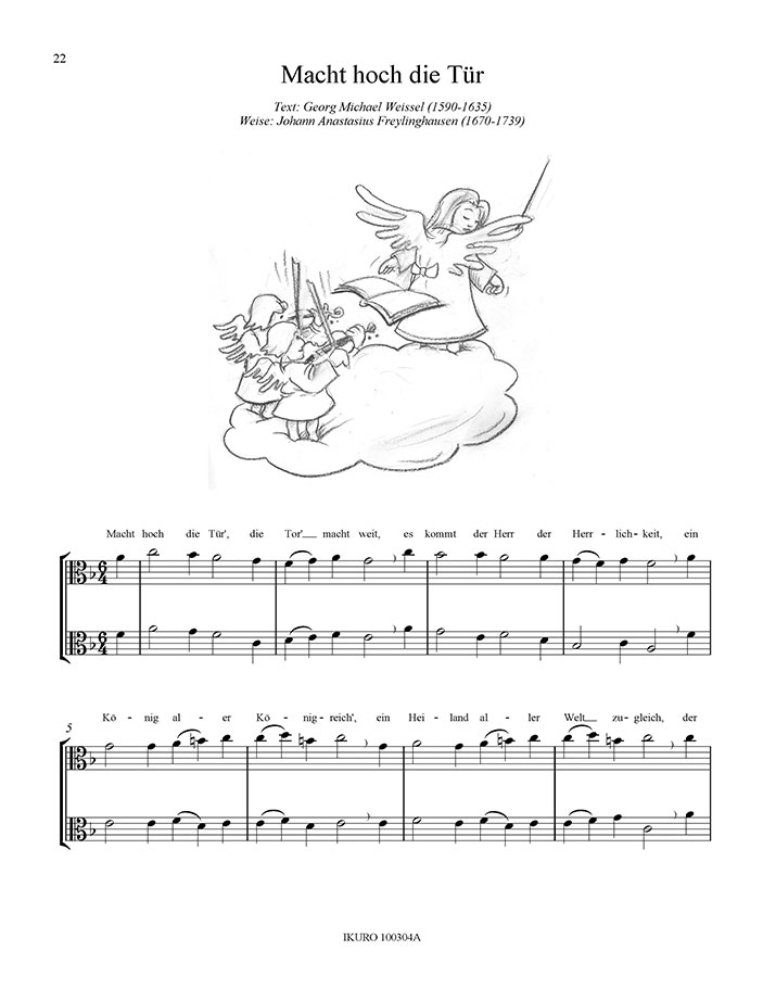 X.P. Thoma: Weihnachten mit der Bratsche Beispiel 02