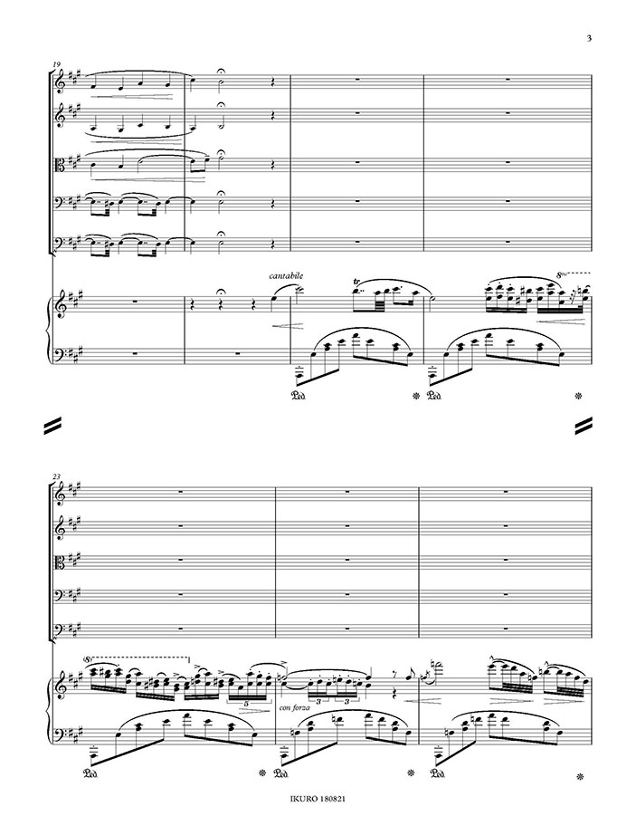 Frédéric Chopin: Fantasie Op. 13 für Klavier und Streichquintett Beispiel 02