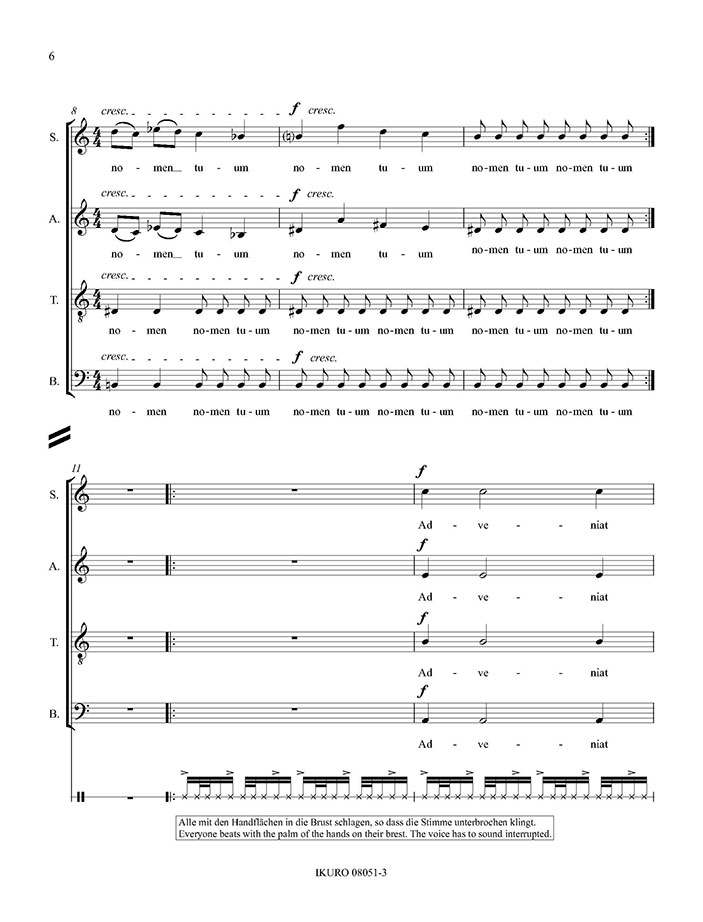 Jean Goldenbaum: Ökumenische Suite (2008) Beispiel 02