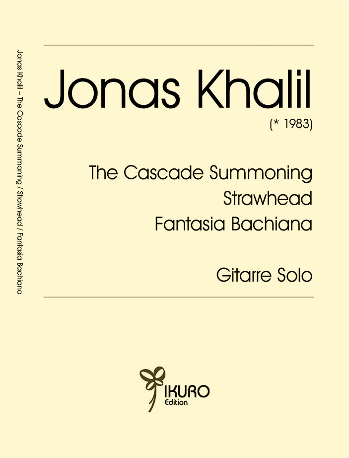 Jonas Khalil: Drei Stücke für Gitarre Solo (2023)