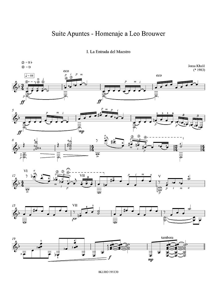 Jonas Khalil: Suite Apuntes Beispiel 01