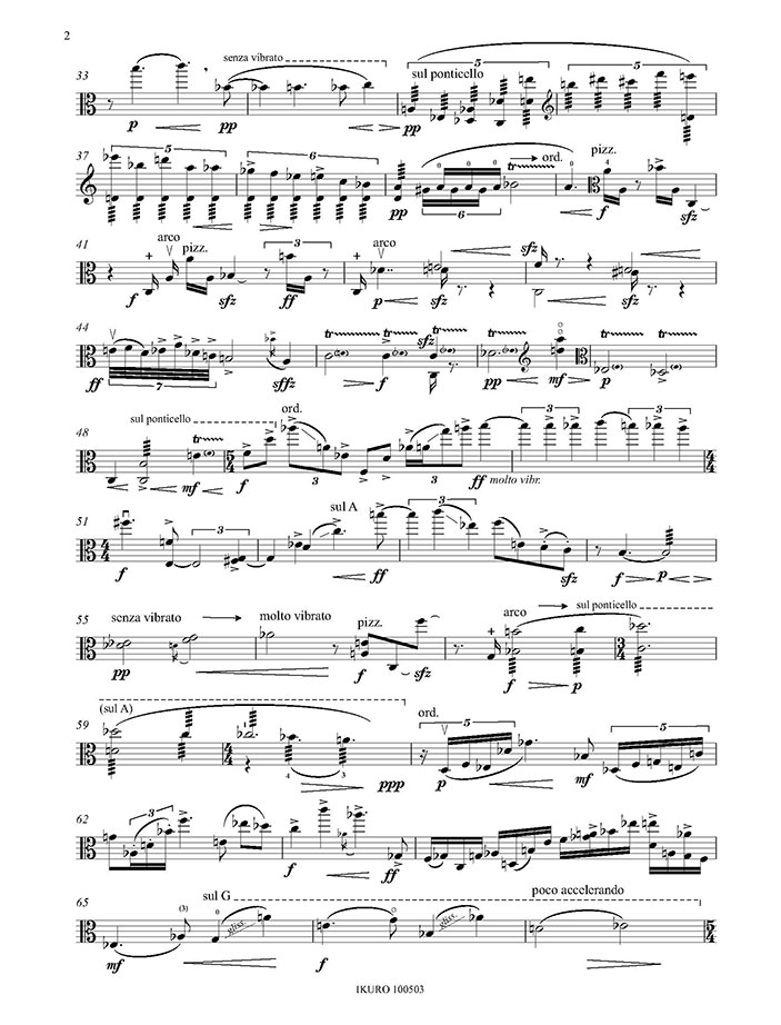 X. P. Thoma: 4. Sonate für Viola solo Op. 158 A (xpt) Beispiel 02