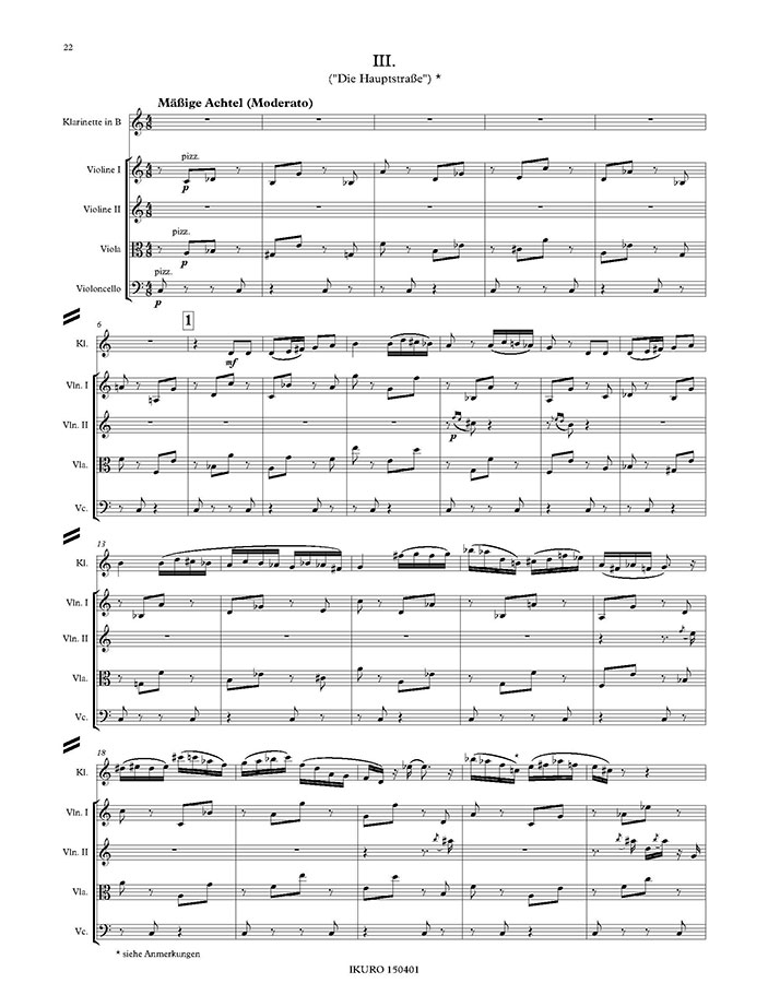 H. E. Erwin Walther: Klarinettenquintett Beispiel 02